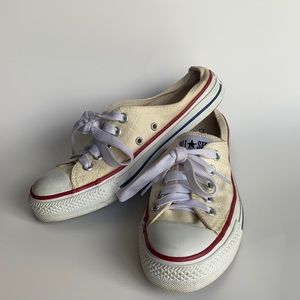 mule style low cute cream converse
